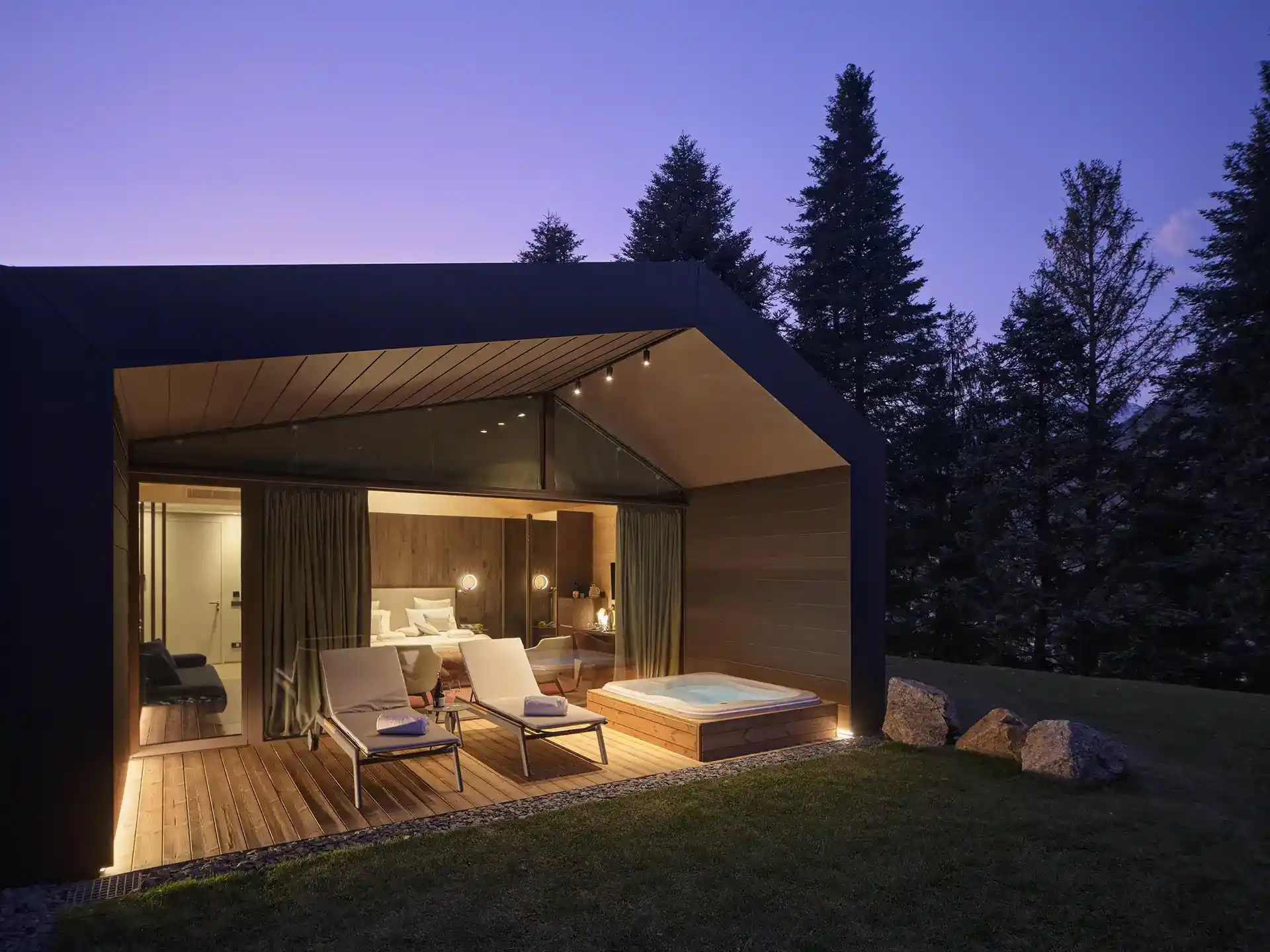 ESTERNO CHALET 11 NOTTE